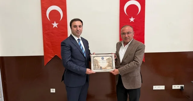Çavdarhisar Kaymakamı Murat Ak a Fahri Hemşehrilik Beratı Kütahya Haberleri Habertürk Yerel Haberler