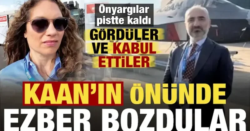 Nevşin Mengü ve İsmail Saymaz KAAN ın önünde ezber bozdular! Övgüler dizdiler...