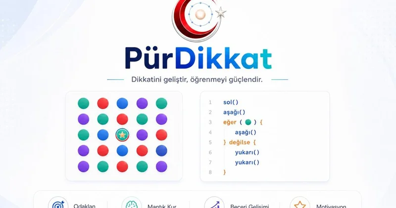 MEB den dikkat geliştiren dijital oyun: PürDikkat