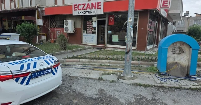 Şehit polisin isminin yaşatıldığı çeşmeyi meslektaşı yeniledi Hatay Haberleri Habertürk Yerel Haberler