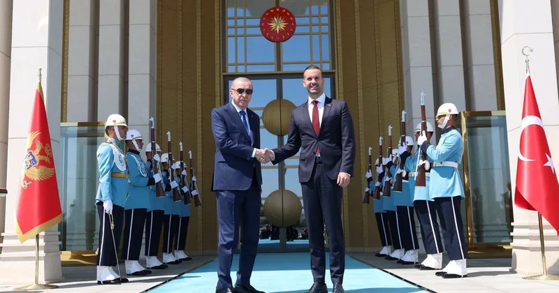 NATO sonrası diplomasi trafiği: Cumhurbaşkanı Erdoğan, Karadağ başbakanını kabul etti