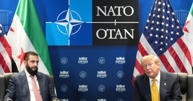 Son dakika: Trump ve Şara dan ortak basın toplantısı: Şara Suriye de harika iş çıkardı Dış Haberler