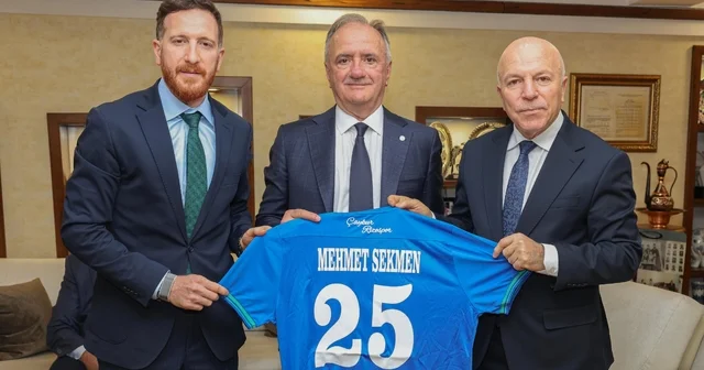 Çaykur Rizespor yönetiminden Erzurum protokolüne ziyaret Erzurum Haberleri Habertürk Yerel Haberler