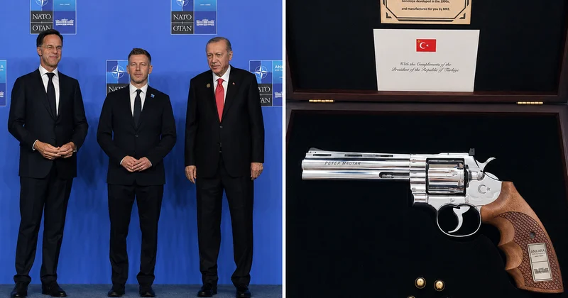 Macaristan Başbakanı Magyar dan Cumhurbaşkanı Erdoğan ın silah hediyesine dikkat çeken yorum