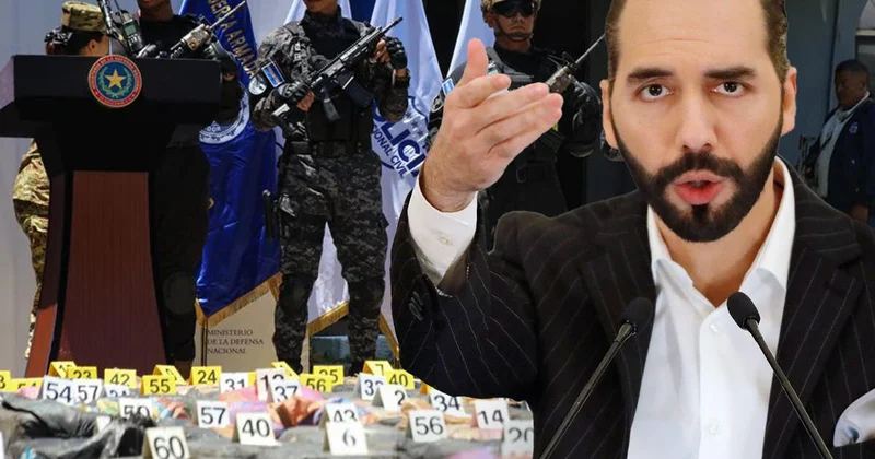 Bukele den tarihe geçen operasyon! 167 milyon dolarlık uyuşturucu ele geçirildi