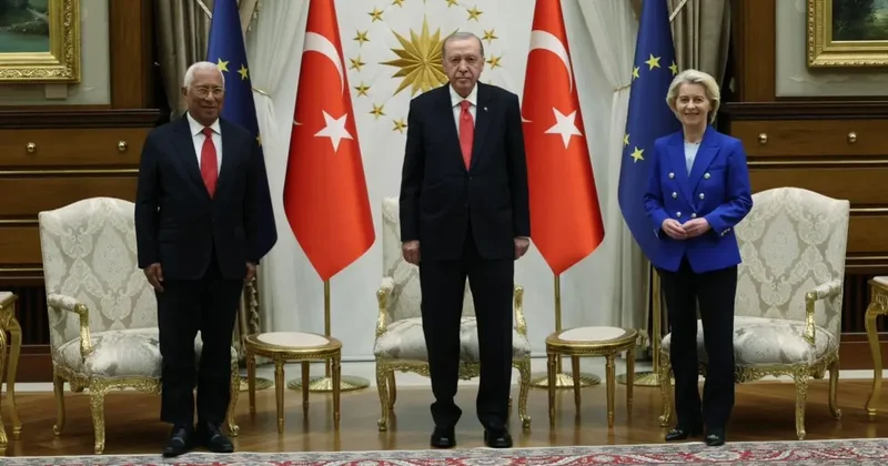 Cumhurbaşkanı Erdoğan AB heyetini kabul etti! Avrupa Birliği ne harekete geçin çağrısı