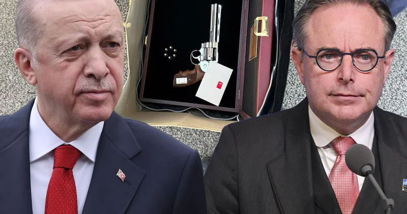 Cumhurbaşkanı Erdoğan ın hediyesi Belçika yı karıştırdı