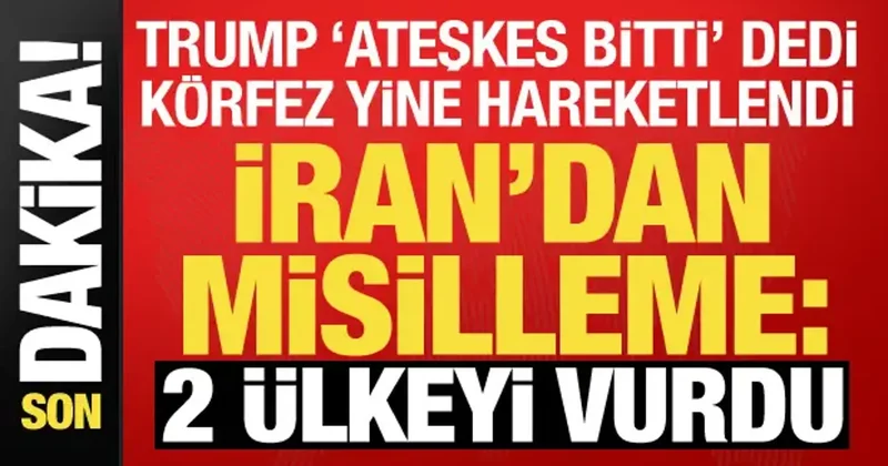 Son dakika haberi... İran dan misilleme: İki ülkede ABD üslerini vurdu