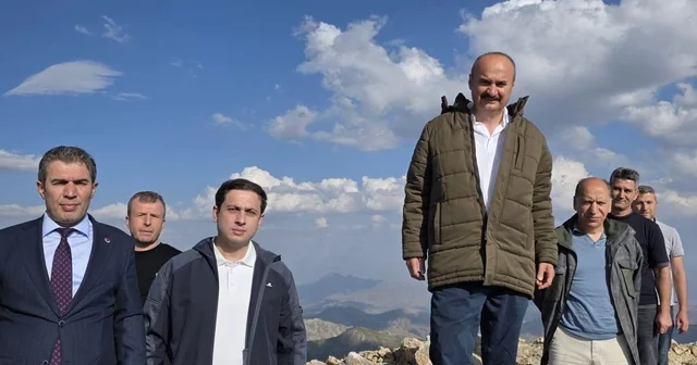 Batman Valisi Ekrem Canalp Mereto Dağı nda incelemelerde bulundu Batman Haberleri Habertürk Yerel Haberler