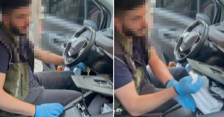 Bakırköy de polisin şüphelendiği aracın gizli bölmesinden uyuşturucu çıktı