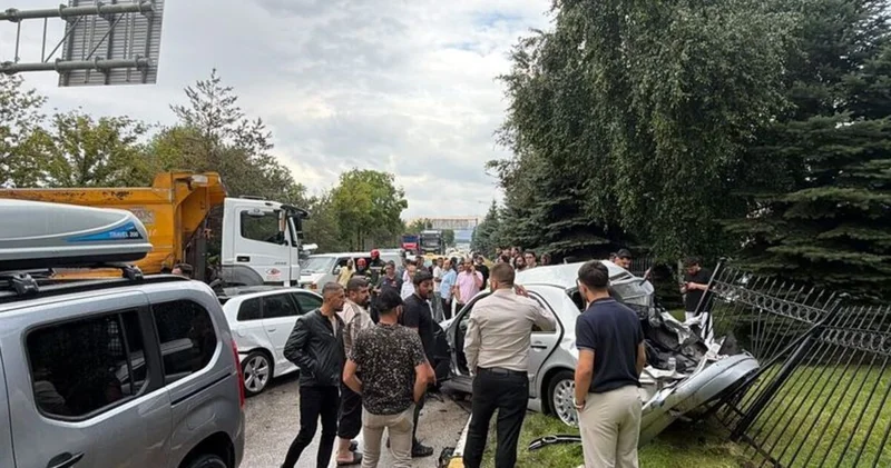 Erzurum da 10 araçlı zincirleme kaza: 5 yaralı Son dakika haberleri