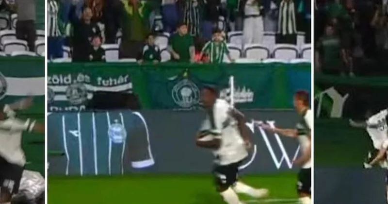 Olsayt gol sevinciyle tünelden düşen Brezilyalı futbolcu sakatlandı Sözcü Gazetesi