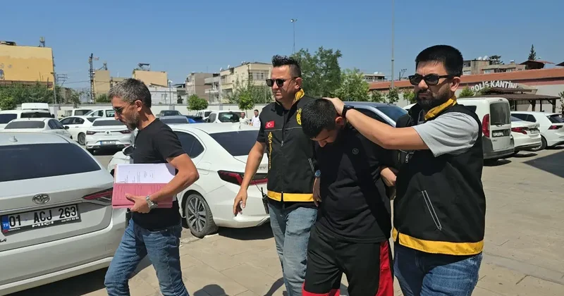 Adana da araçlardan hırsızlık yaptıkları iddiasıyla yakalanan 2 zanlı tutuklandı