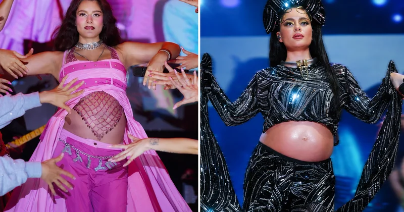 Karnı burnunda sahneye çıkmaya hazırlanan Atiye konser öncesi fenalaştı