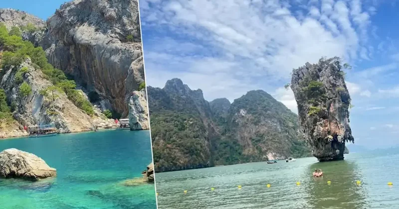Tayland daki James Bond Adası nı andıran koy Antalya da: Sadece denizden ulaşılabiliyor