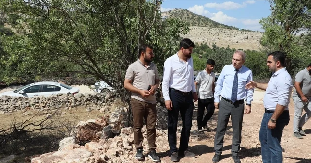 Mardin de tarım arazilerini korumak amacıyla açıktan akan dere yer altına alınıyor Mardin Haberleri Habertürk Yerel Haberler