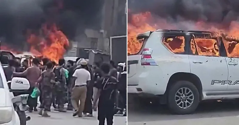 Yemen de sıcak saatler! Savunma Bakanı nın konvoyunu vurdular
