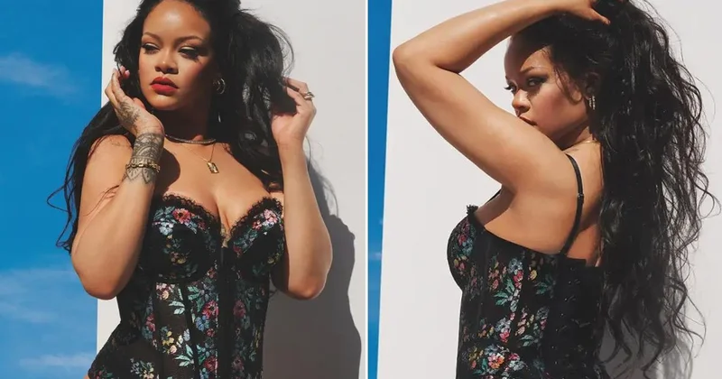 Rihanna yine çok iddialı! Verdiği pozlarla sınırları zorladı
