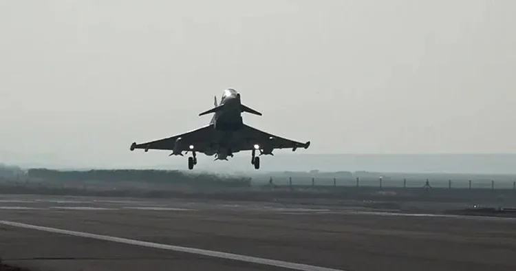 MSB açıkladı: Eurofighter eğitiminde yeni aşama! Pilotlar uçuşlara başladı