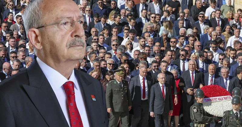 Kılıçdaroğlu Anıtkabir de! Yanında üç büyükşehir belediye başkanı vardı