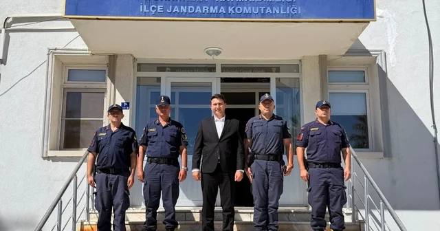 Buharkent Kaymakamı Haydaroğlu, İlçe Jandarma Komutanlığından brifing aldı Aydın Haberleri Habertürk Yerel Haberler