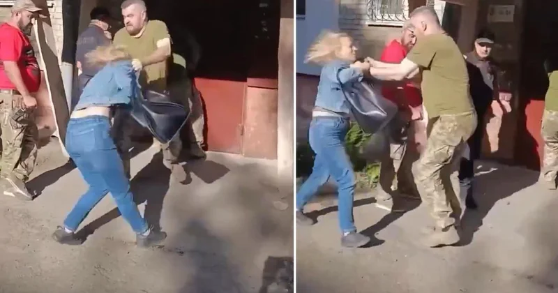 Askere gitmemek için kaçtı! Araya giren kadın kendini yerde buldu
