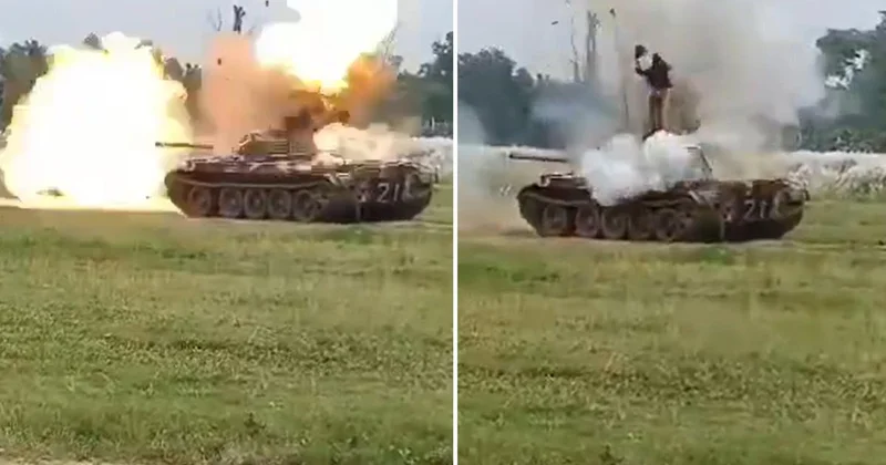 Tatbikatta facia! Tank patladı, 2 asker feci şekilde can verdi