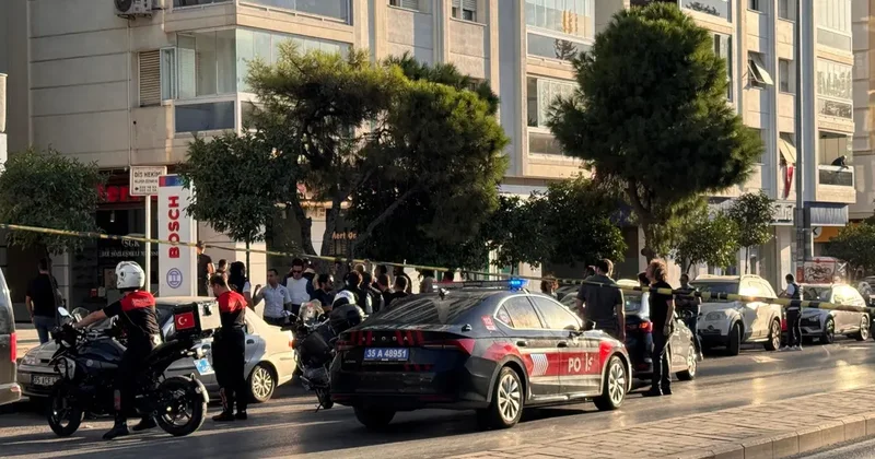 İzmir de bankada rehin alma iddiası! Polis ekipleri sevk edildi
