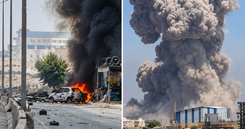 İdlib’de mühimmat deposunda patlama: 8 yaralı