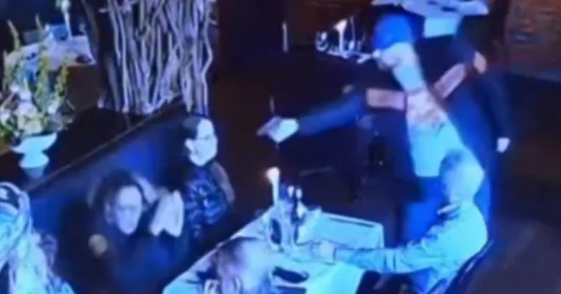 Restoranda dehşet! Avukat eski eşini silahla öldürmeye çalıştı, garson üzerine atladı