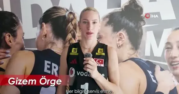 A Milli Voleybol Takımı’ndan Dezenformasyona Dur De kampanyasına destek