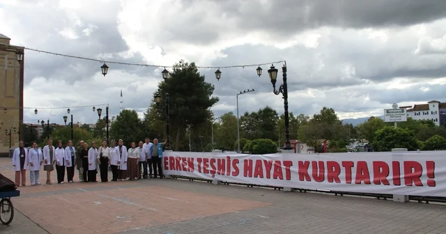 Çarşamba Tarihi Köprü de Halk Sağlığı Haftası farkındalığı Samsun Haberleri Habertürk Yerel Haberler