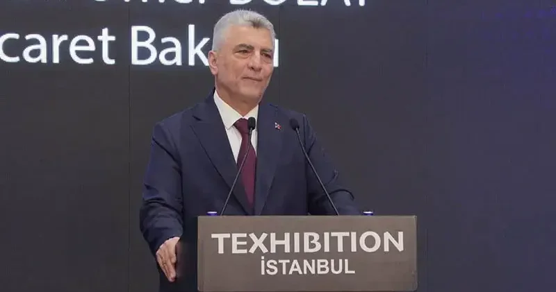 Bakan Bolat: Tekstil ve konfeksiyon sektörünün dünyadaki ihracat hacmi geçen yıl 858 milyar dolar oldu