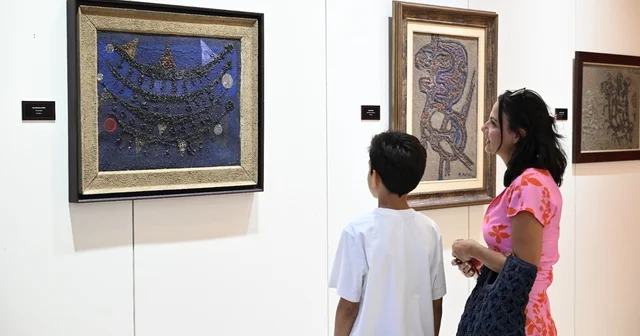 Kurtuluşun 104. yılında Bedri Rahmi nin eserleri Manisa da Manisa Haberleri Habertürk Yerel Haberler