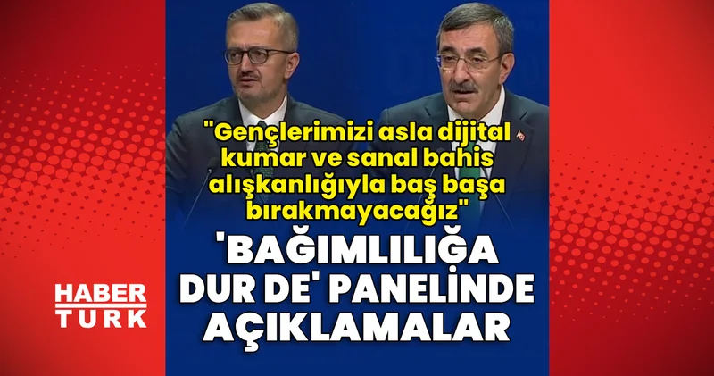 Bağımlılığa Dur De panelinde açıklamalar Son dakika haberleri