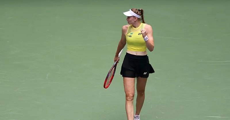 Elena Rybakina, ABD Açık ta yarı finale yükseldi!
