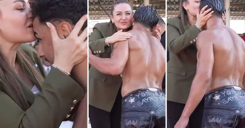 Antalya Belediye Başkanvekili Özdemir in pehlivanlara moral ziyareti olay oldu