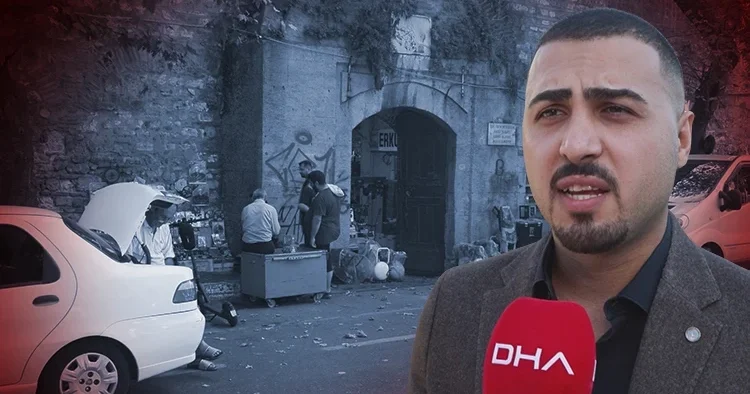 Osmanlı yapısı üzerinde tepki çeken görüntü Böyle gözükmesi hiç hoş değil