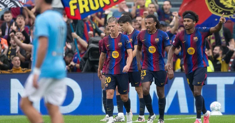 Galatasaray ın rakibi Barcelona, rakibini beşledi
