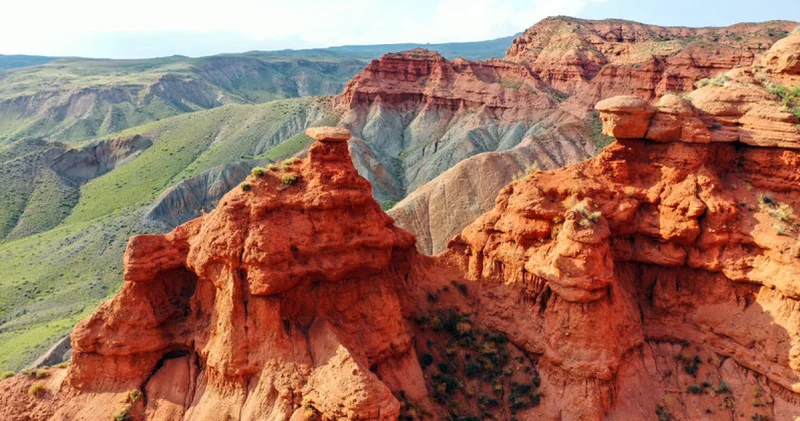 Doğal aşınmalar sonucu şekillendi! Arizona değil Kağızman