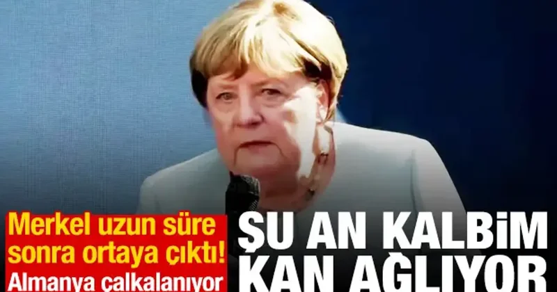 AfD nin seçim zaferi Merkel i üzdü: Şu an kalbim kan ağlıyor