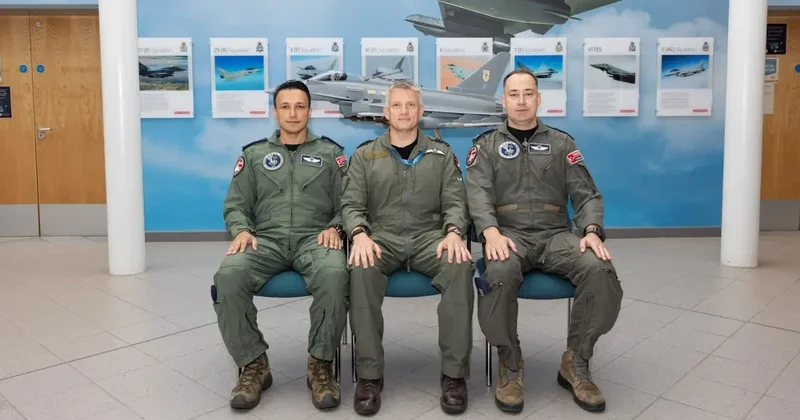 Eurofighter Typhoon tedariki kapsamında Türk pilotları uçuş eğitimlerine başladı