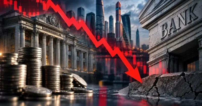 Rus ekonomisi tehlikede! 86 banka zarar açıkladı