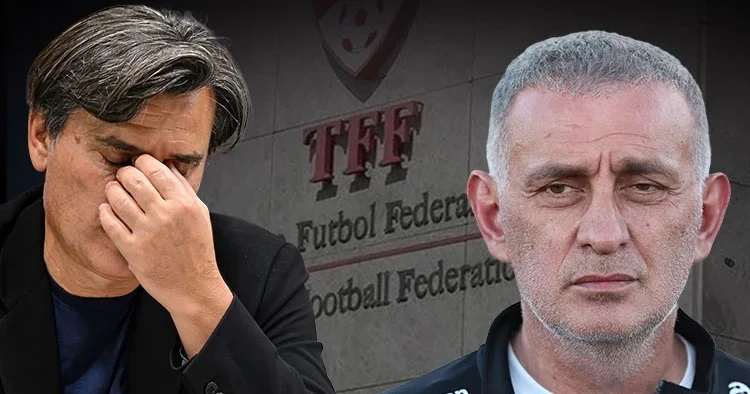 TFF resmen açıkladı: Göreve devam ediyoruz! Montella ile yollar ayrıldı