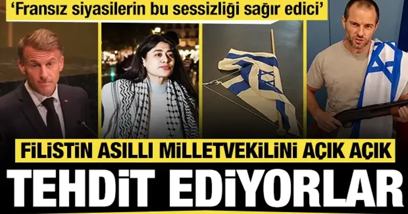 Filistin asıllı milletvekilini açık açık tehdit ediyorlar: Bu sessizlik sağır edici