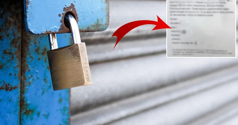 Kayınçosundan yediği kazık 13 yıllık dükkanını kapattırdı! Cama astığı yazı olay