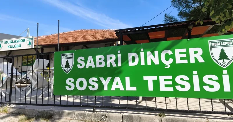 Muğlaspor, akademi tesislerine Sabri Dinçer in adını verdi!