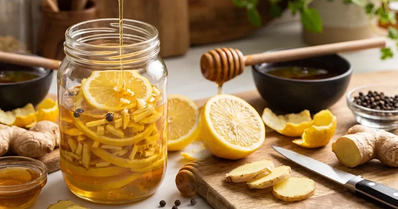 Zencefil, bal ve limon üçlüsünü bu şekilde tüketin: Etkisini ikiye katlayan altın kural!