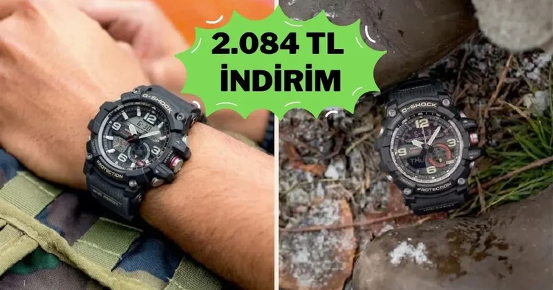 Hem şık hem dayanıklı: Casio saatin fiyatı düştü