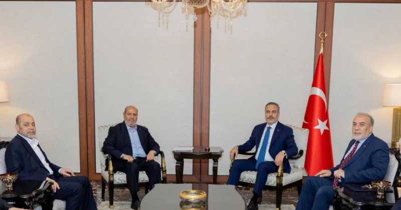 Bakan Fidan, Hamas heyetiyle görüştü